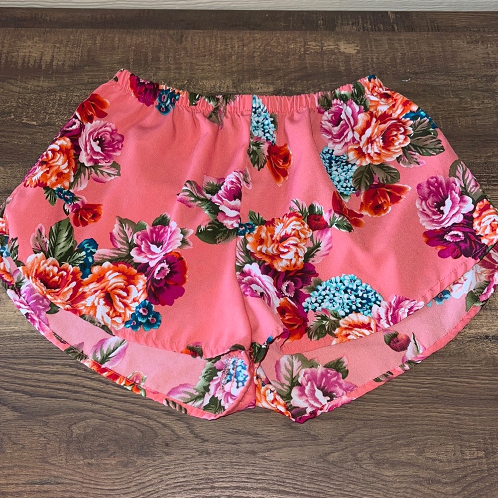 Ambiance Apparel Floral Shorts